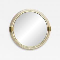  Barovier Toso Round Wall Mirror With Torgiglione Torchon Barovier Inspired Luxury D cor - 4569933
