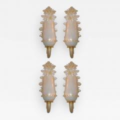  Barovier Toso SET OF 4 BAROVIER E TOSO WALL SCONCES - 1885610