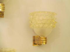  Barovier Toso Set of Four Barovier Toso Sconces - 347044