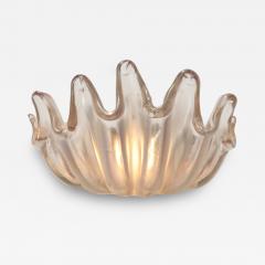  Barovier Toso Single Clam Glass Sconce by Barovier Toso - 3995422