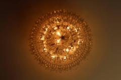  Barovier Toso Spectacular Palmette Chandelier by Barovier Toso Murano 1960s - 636476