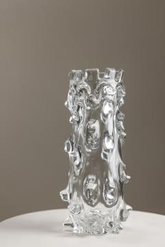  Barovier Toso Transparent Murano Glass Vase By Barovier Toso Italy 1930s - 3607958