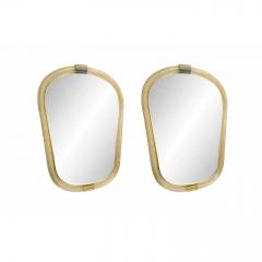  Barovier Toso Venetian Torciglione Torchon Murano Glass Wall Mirror in Barovier Style - 4567458