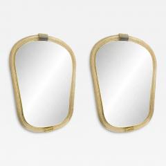  Barovier Toso Venetian Torciglione Torchon Murano Glass Wall Mirror in Barovier Style - 4569966