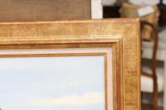  Barth l my Toguo French Framed Oil Painting Depicting the Harbor of Trouville Signed Barth l my - 3498341