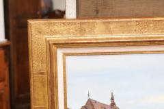  Barth l my Toguo French Framed Oil Painting Depicting the Harbor of Trouville Signed Barth l my - 3498344