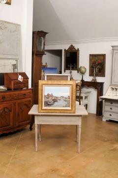  Barth l my Toguo French Framed Oil Painting Depicting the Harbor of Trouville Signed Barth l my - 3498432