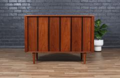  Barzilay Furniture Manufacturing California Modern Tambour Door Walnut Credenza by Barzilay - 4089713