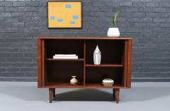  Barzilay Furniture Manufacturing California Modernist Walnut Tambour Door Credenza by Barzilay - 4560782