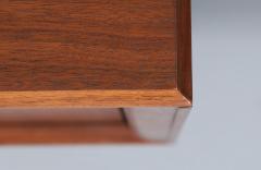  Barzilay Furniture Manufacturing California Modernist Walnut Tambour Door Credenza by Barzilay - 4560787