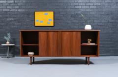  Barzilay Furniture Manufacturing Mid Century Californian Modern Tambour Door Credenza by Barzilay - 4496341