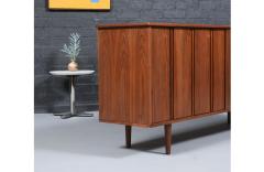  Barzilay Furniture Manufacturing Mid Century Californian Modern Tambour Door Credenza by Barzilay - 4496346