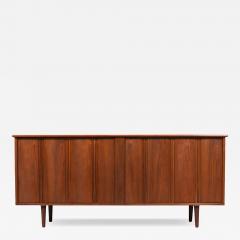  Barzilay Furniture Manufacturing Mid Century Californian Modern Tambour Door Credenza by Barzilay - 4496392