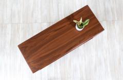  Barzilay Furniture Manufacturing Mid Century Sculpted Walnut Tambour Door Credenza by Barzilay - 3067011