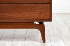  Barzilay Furniture Manufacturing Mid Century Tambour Door Credenza with Drawers by Barzilay - 2616304