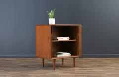  Barzilay Furniture Manufacturing Mid Century Tambour Door Walnut Cabinet by Barzilay - 3692942