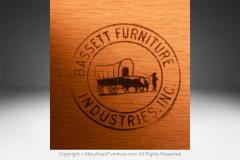  Bassett Furniture Mid Century Modern Highboy Dresser Bassett - 4301868