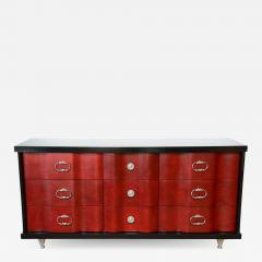  Bassett Furniture Midcentury Hollywood Regency Glamourous Dresser by Bassett Furniture C 1940s - 1798718