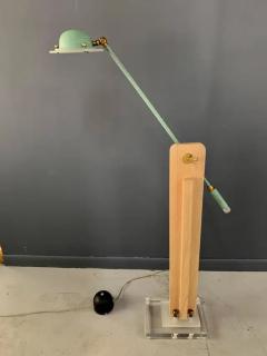  Bauer Lamp Company Memphis Style Lamp by Bauer Lamp Co in the Style of Sottsass Midcentury - 2478388