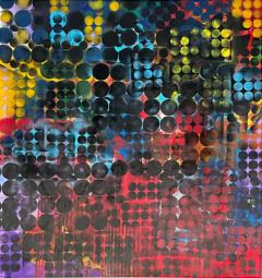  Bb Schmitt Monumental Abstract Painting by Brazilian Artist Bb Schmitt Signed Rio 2014 15 - 3579143