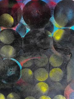  Bb Schmitt Monumental Abstract Painting by Brazilian Artist Bb Schmitt Signed Rio 2014 15 - 3579221