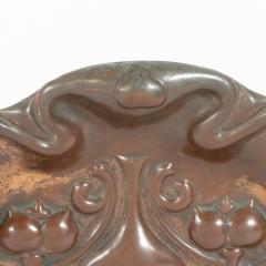  Beldray Beldray An Arts Crafts Copper Crumb Tray with Impressed Floral Decoration - 4187626
