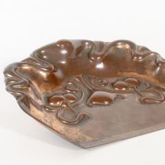  Beldray Beldray An Arts Crafts Copper Crumb Tray with Impressed Floral Decoration - 4187627