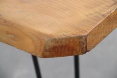  Benchairs Mid Century Live Edge Coffee Table on Hair Pin Legs - 3575663