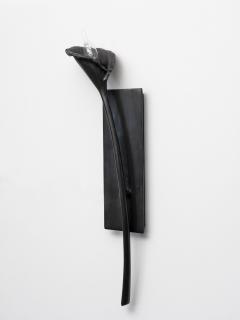  Benediko Calla Lily Wall Light in Black Plaster left version - 3809680