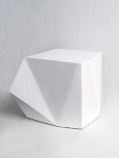  Benediko Gueridon Sculptural Side Table in Plaster Limited Edition - 3809796