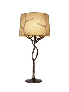  Benediko Organic Etna Table Lamp in Forest Brown Finish - 3809584