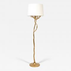  Benediko Organic Etna Tree Branch Floor Lamp Gold Leaf - 4588243