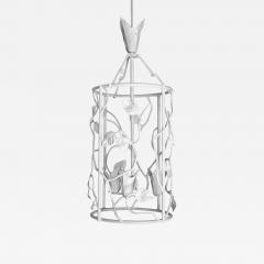  Benediko Organic Small Appian Lantern in White Plaster - 3817528