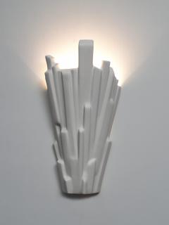  Benediko Ruban Wall Sconce in White Plaster - 3809673