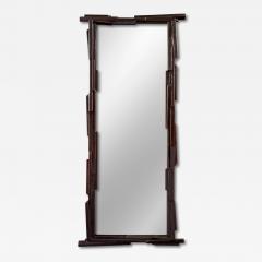  Benediko Sculptural Linea Wall Mirror No 2 in Bronze Plaster Finish - 3818004