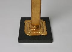  Benediko Venus Standing Candlestick Gilded in 23 Karat Gold - 4541074