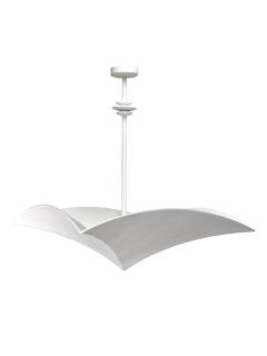  Benediko Veris Pendant Chandelier in White Plaster - 3809723