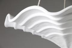  Benediko Vertige Sculptural Chandelier Handcrafted in White Plaster - 4526849
