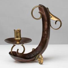  Benham Froud Benham Froud English Arts Crafts copper brass night light or candle holder - 4187631