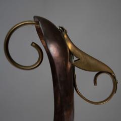  Benham Froud Benham Froud English Arts Crafts copper brass night light or candle holder - 4187633