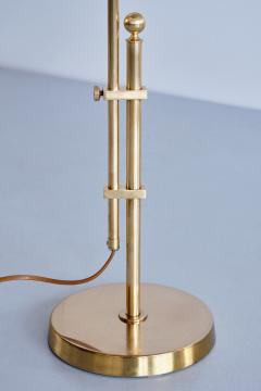  Bergboms Bergboms B 131 Height Adjustable Table Lamp in Brass Sweden 1950s - 3394671