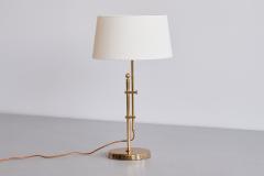  Bergboms Bergboms B 131 Height Adjustable Table Lamp in Brass Sweden 1950s - 3394673