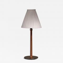  Bergboms Bergboms brass and wood table lamp - 3281095