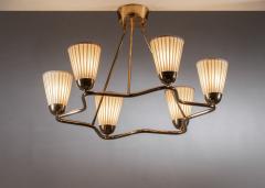  Bergboms Bergboms custom made 6 arm chandelier - 4818300