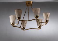  Bergboms Bergboms custom made 6 arm chandelier - 4818301