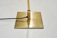  Bergboms Brass Floor Lamp with Adjustable Gooseneck for Bergboms Sweden 1940s - 3641420