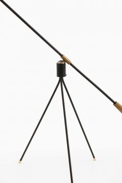  Bergboms Gilbert Watrous Floor Lamp in Brass and Lacquer by Bergboms 1950s - 4645783