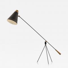  Bergboms Gilbert Watrous Floor Lamp in Brass and Lacquer by Bergboms 1950s - 4648403