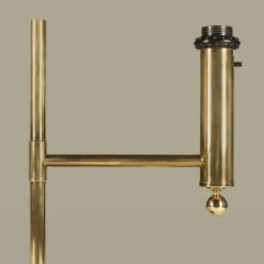  Bergboms Large Swedish 1970s Bergboms brass table lamp - 4359881