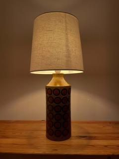  Bergboms Midcentury Ceramic Table Lamp Bergboms Bitossi Italy - 2320945